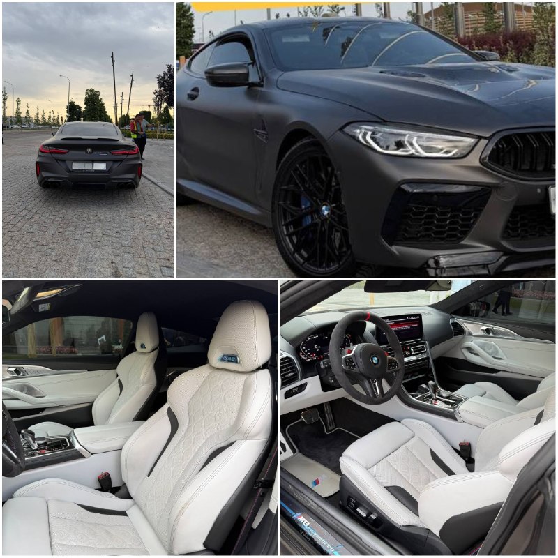 BMW M8 Competition Coupe вариантга берилади